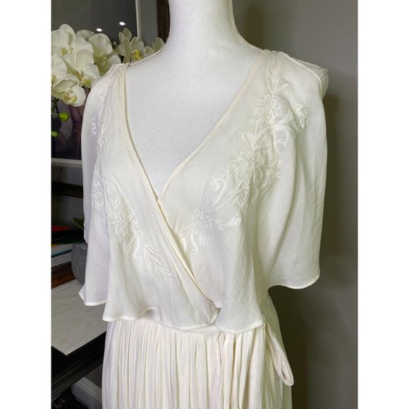 Free People Fiona Chiffon Sleeveless Maxi Dress S - Picture 8 of 11